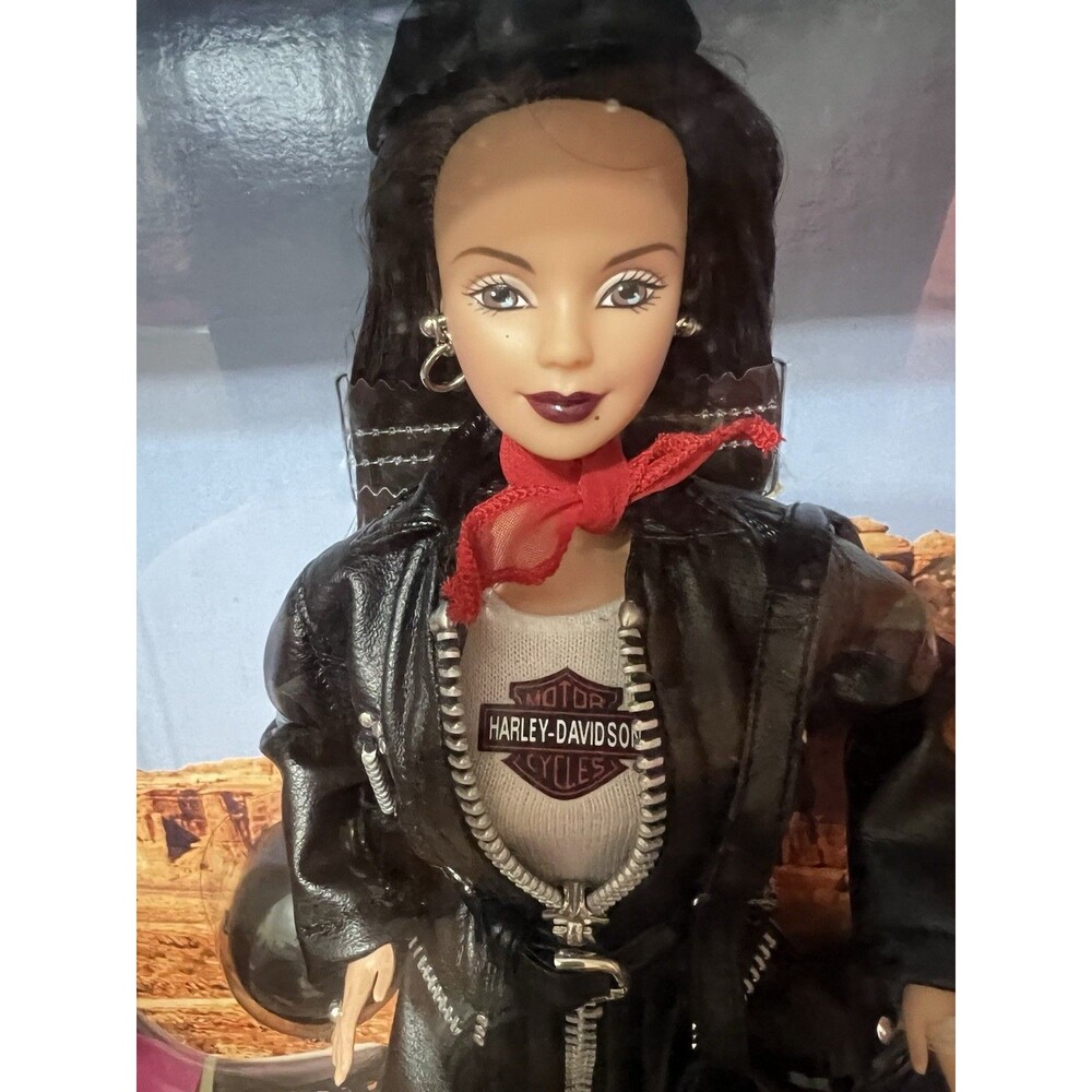 Harley Davidson Barbie Collector Edition 1998 Mattel NIB Vintage